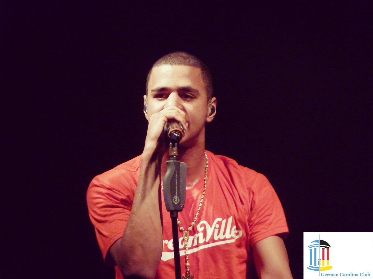 NC native J. Cole on tour in Germany