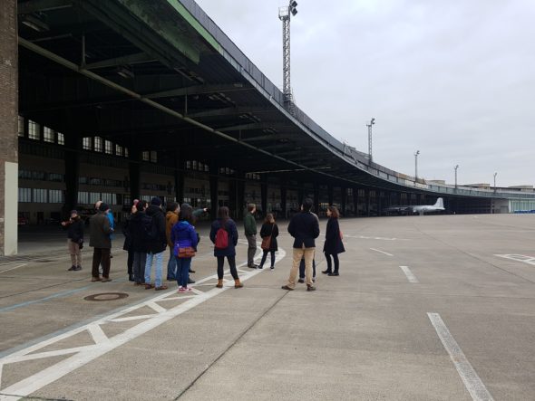 Pictures from the Tempelhof Airport tour
